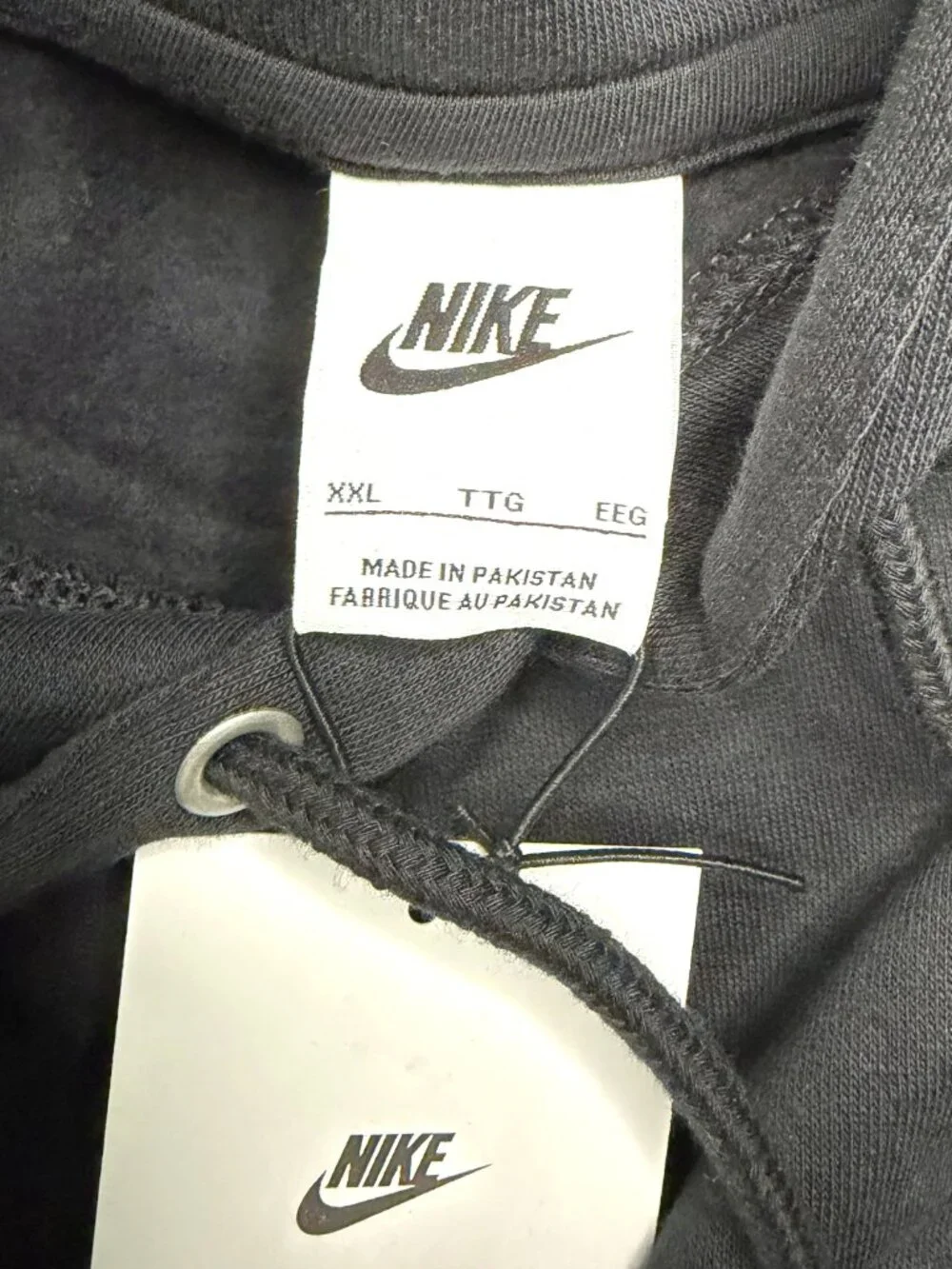 Nike hoodie black